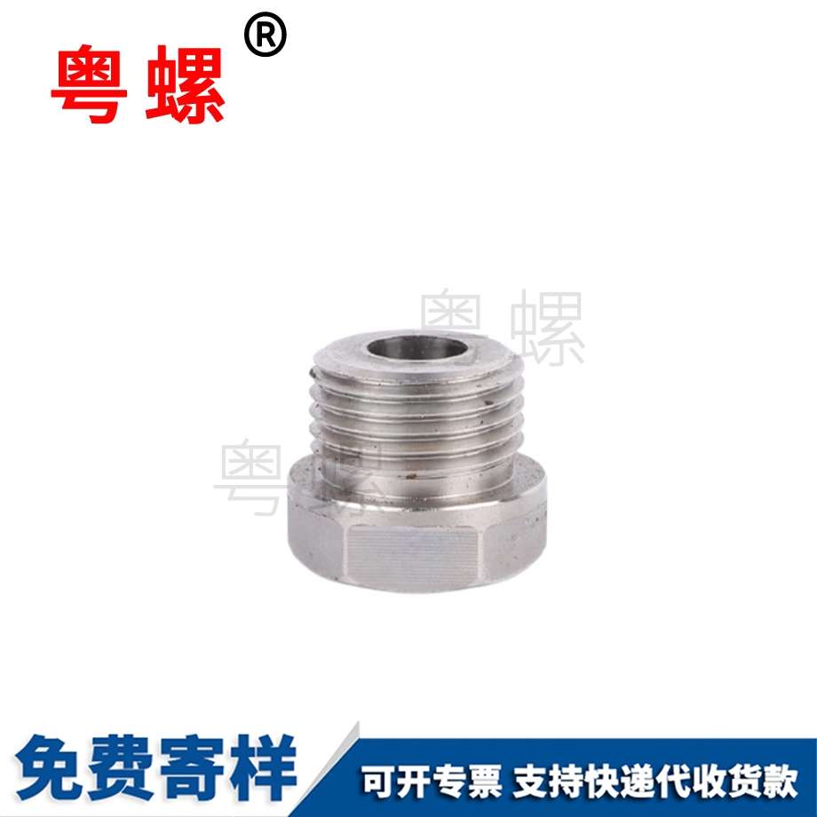 不銹鋼非標外六角堵頭 不銹鋼非標外六角堵頭