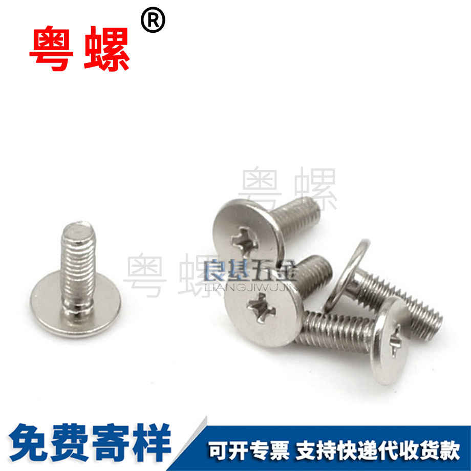 加工不銹鋼304山南薄頭螺絲