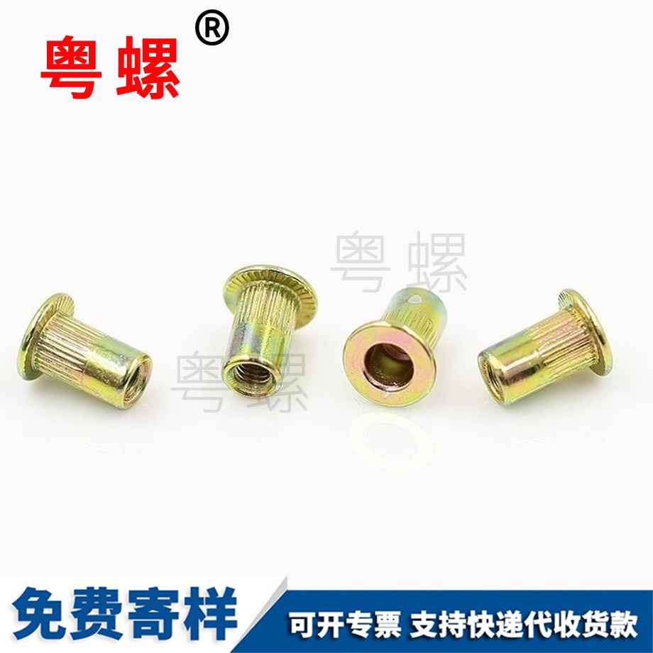 保定平頭圓柱鉚螺母 保定平頭圓柱鉚螺母