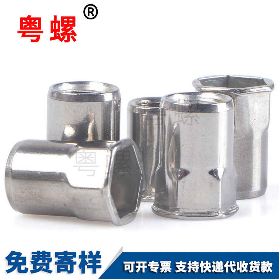 外山南半山南六角山南拉鉚螺母 外山南半山南六角山南拉鉚螺母