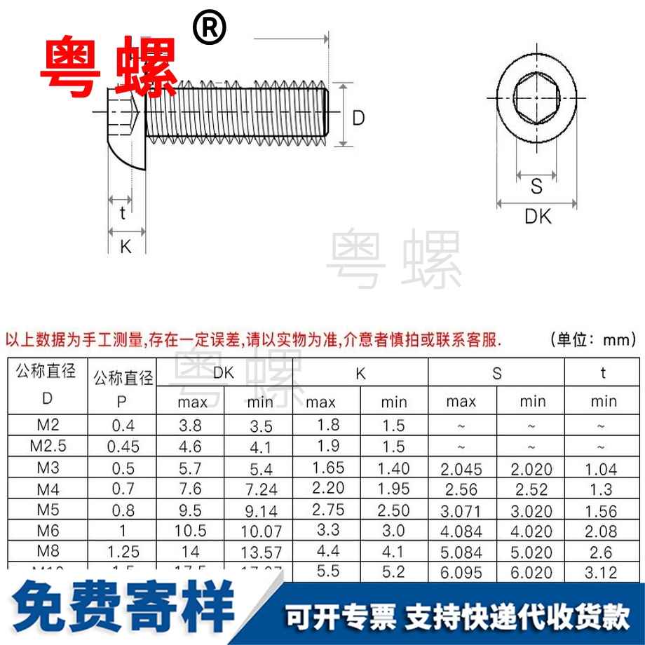 西雙版納盤頭傘頭蘑菇頭螺釘 西雙版納盤頭傘頭蘑菇頭螺釘